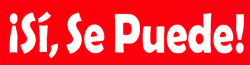 MS139 - Si Se Puede RED - Mini-Sticker MS139 - Si Se Puede RED - Mini-Sticker