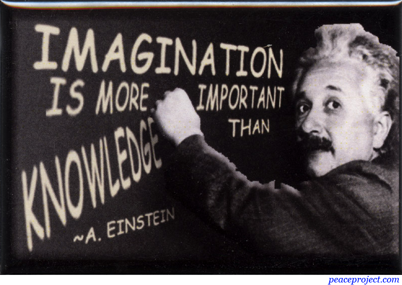Imagination is more important than knowledge essay