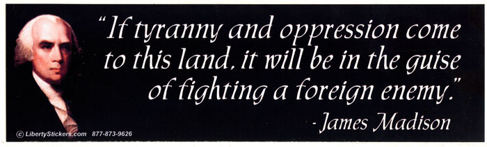 Ls+Land+Issues+3 ... Tyranny and Oppression Come to this Land... - Bumper Sticker / Decal