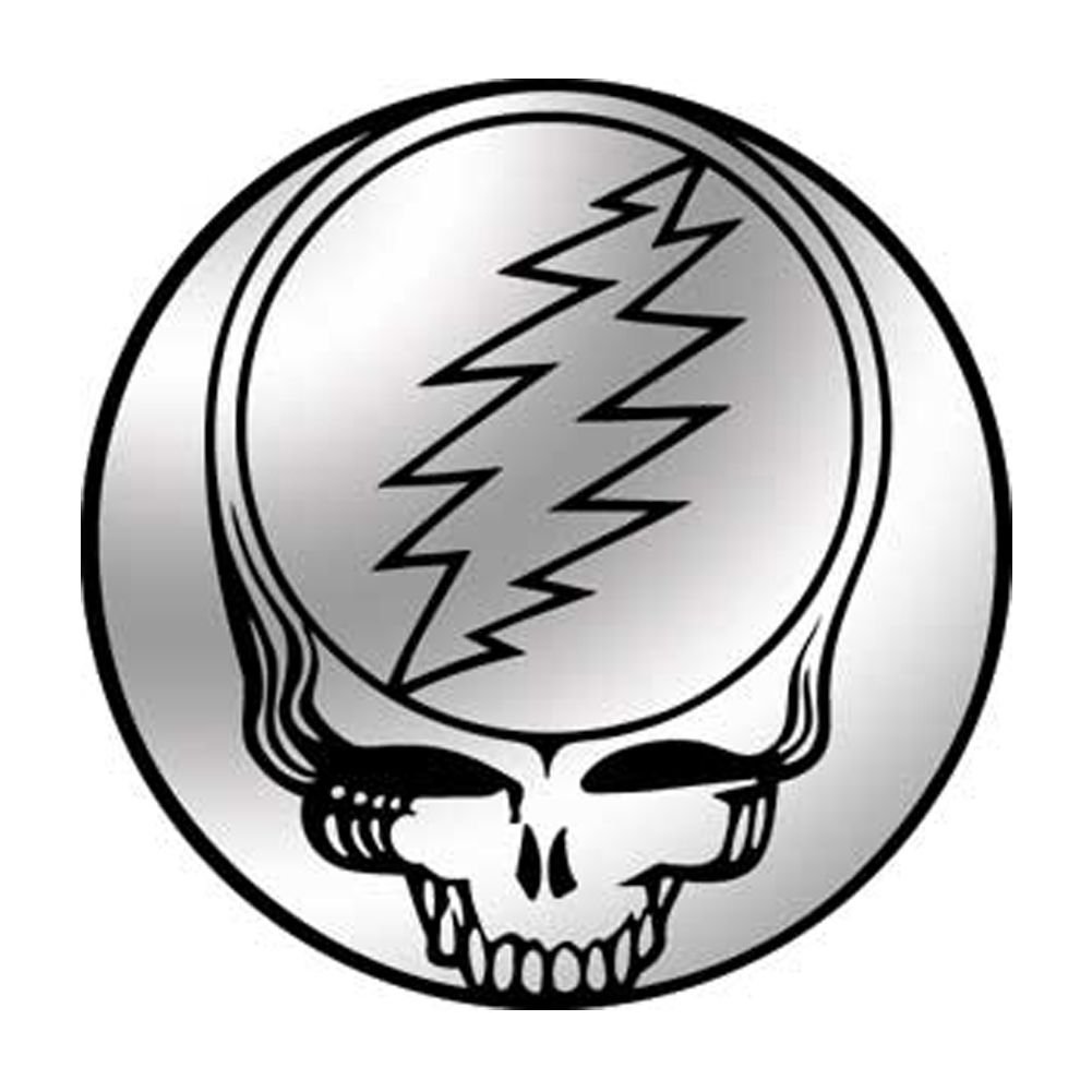 Grateful Dead Chrome Steal Your Face Small Bumper Sticker Decal Peace Resource Project Grateful Dead Chrome Steal Your Face Small Bumper Sticker Decal Peace Resource Project