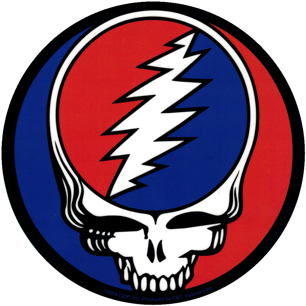 Download Grateful Dead Steal Your Face Bumper Sticker Decal Peace Resource Project